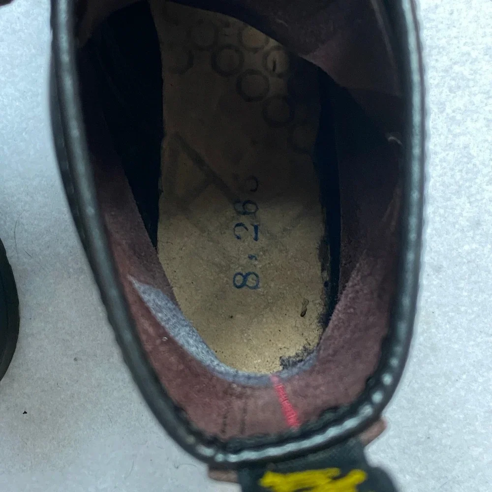 Dr. Martens 1460 Boots Mens 10 Cherry Red Arcadia Leather 8-Eye Lace Up